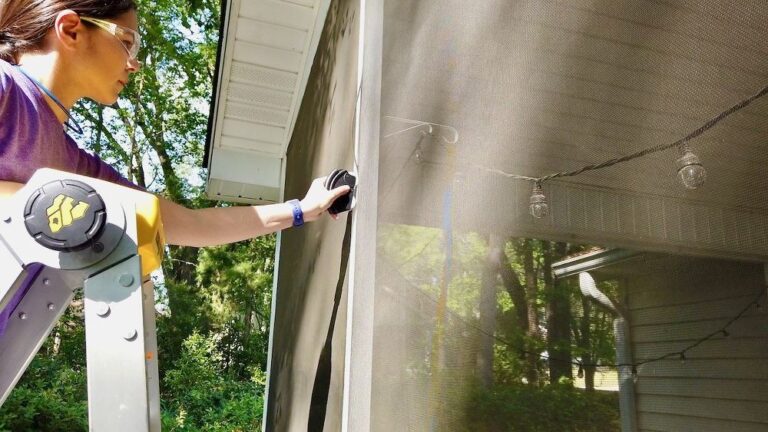 Porch cleaning services