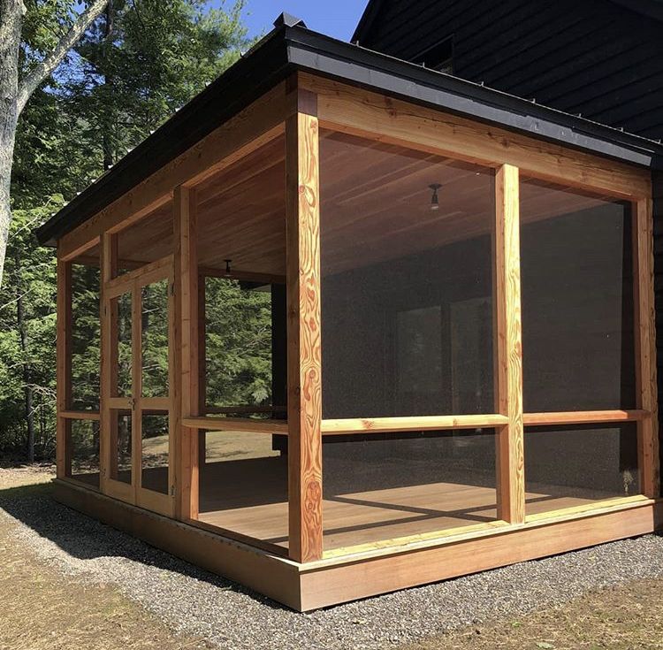 Screen patio designs