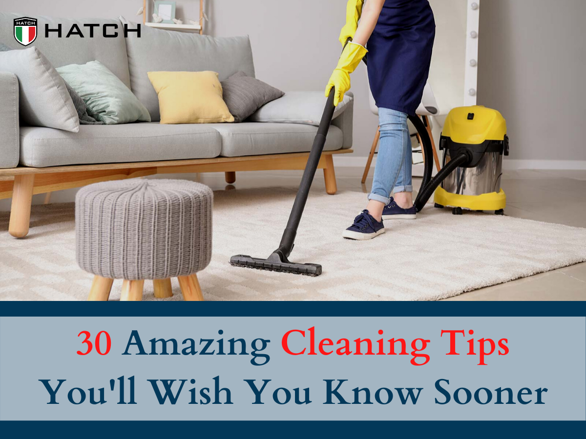 Cleaning tips