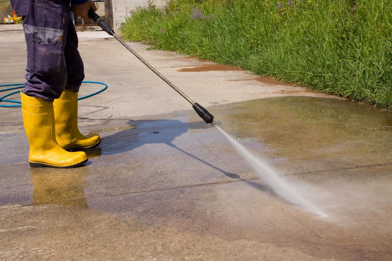 Pressure washing tips