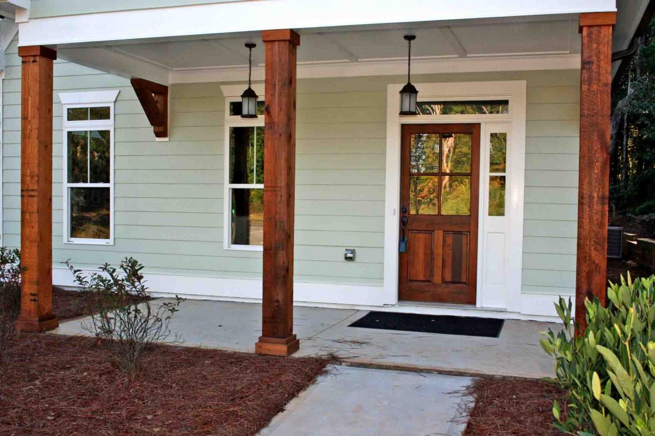 Decorative columns for front porch