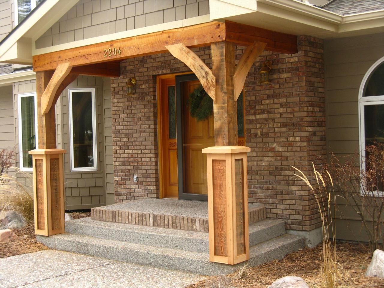 Decorative columns for front porch