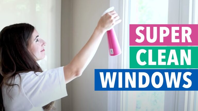Best way to clean windows inside